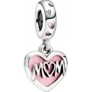 Přívěsek Přívěsek s přívěsky Srdce matky stříbro 925 SimplyMe + DÁREK