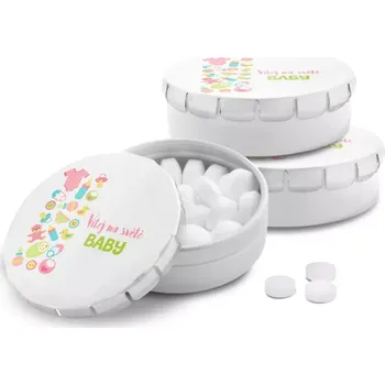 Bonbon Sablio Mentolky Vítej na světě, baby - 3 ks