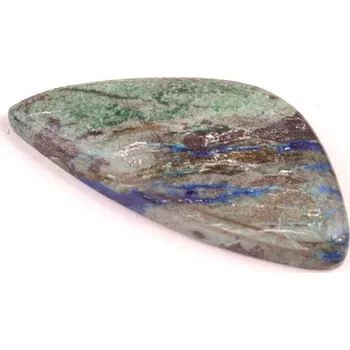 Přírodní kámen Kabošon Azurite č.7606 (39x18x5mm)