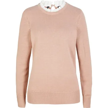 Dámský svetr Bonprix dámský svetr růžový klasický délka do boků velikost 36