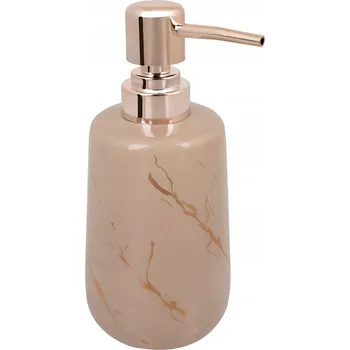 Dávkovač mýdla Ruční dávkovač mýdla stojící AWD Interior 400 ml béžový, žlutý