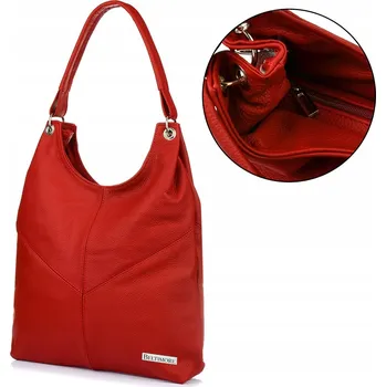 Beltimore kabelka z pravé kůže červená