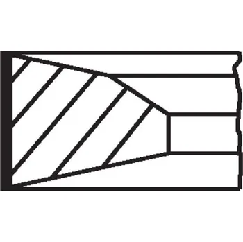 Píst motoru Sada pístních kroužků MAHLE 001 35 N0