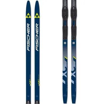 Sjezdové lyže FISCHER Běžky Fischer ACTIVE CROWN + COMPACT STEP-IN 2025/26 199cm ČERNÁ 2023