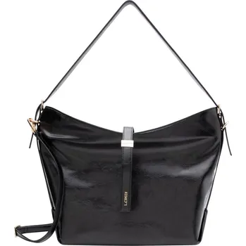 Kabelka L.Credi dámská stylová kabelka přes rameno - černá