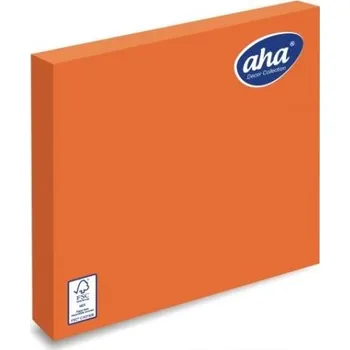 Papírový ubrousek Ubrousky 33x33 oranžové/20 kusů