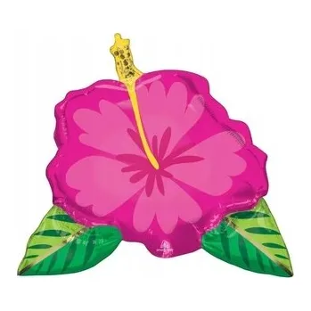 Balónek Fóliový balónek Tropický květ Ibišek Havaj