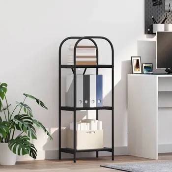 Nábytek Knihovna Černý dub 40 x 30 x 109 cm Kompozitní dřevo