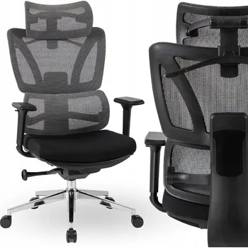 Otočná kancelářská židle Mebel Elite černá