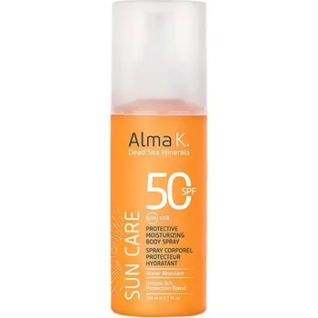 Přípravek na opalování Alma K - Ochranný hydratační tělový sprej SPF 50 Opalovací krémy 150 ml dámské