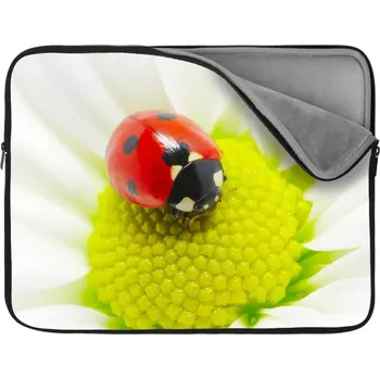 pouzdro na notebook Sablio Obal na notebook Beruška na květu - 13"