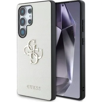 Pouzdro na mobilní telefon Zadní Kryt Guess pro Samsung Galaxy S25 Ultra béžový