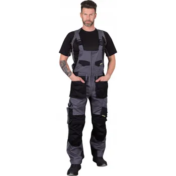 montérky Pracovní kalhoty s laclem HARVER-B velikost 56