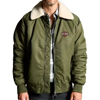 Moto bunda Pánská zimní bunda Harley Davidson – dárek k Mikuláši, na Vánoce, velikost L