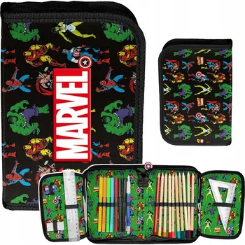 Penál Avengers Penál s Vybavením Marvel do Školy Paso Kapitán Amerika