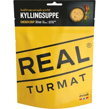 Hotové jídlo MRE REAL TURMAT Kuřecí polévka 370 g