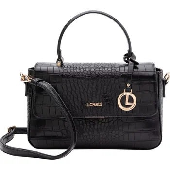 Kabelka L.Credi dámská elegantní kabelka do ruky - černá