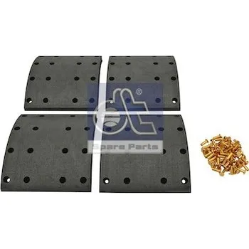 Brzdová čelist Sada brzdoveho oblozeni, bubnova brzda LUMAG 19931 00 101 10