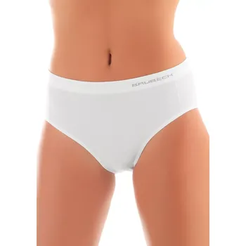 Kalhotky Dámské francouzské kalhotky HI10080W BRUBECK Barva/Velikost: krémová / M/L