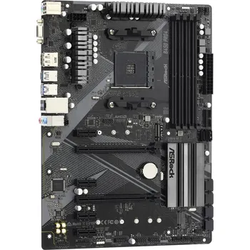 Základní deska ASRock B450 Pro4 R2.0 / AMD B450 / AM4 / 4x DDR4 DIMM / HDMI / DP / VGA / M.2 / USB-C / ATX