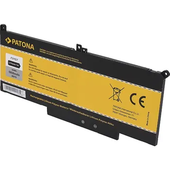 Baterie k notebooku PATONA baterie pro ntb DELL LATITUDE E7280 / E7480 5800mAh Li-Pol 7,6V F3YGT