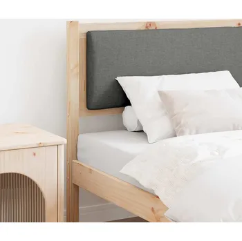 Postel Čelo postele Jiný Hnědá 90 cm Masivní borovicové dřevo