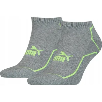 Pánské ponožky Ponožky Puma snaker šedé, velikost 43-46