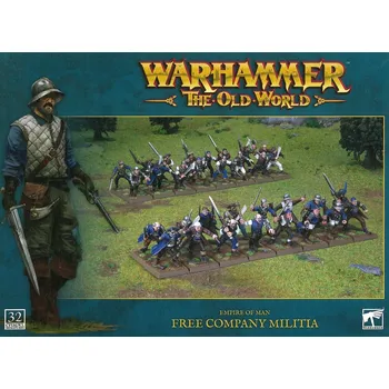 Desková hra WARHAMMER OLD WORLD - MILICE Svobodné Kompanie Říše Lidí