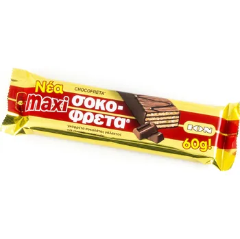 Čokoláda ION CHOCOFRETA MAXI mléčné oplatky GALAKTOS 60g