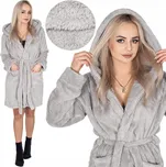 Springos Luna dámský župan světle šedý