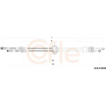 Tazne lanko, rucni prevodovka COFLE 92.2CB.FO018