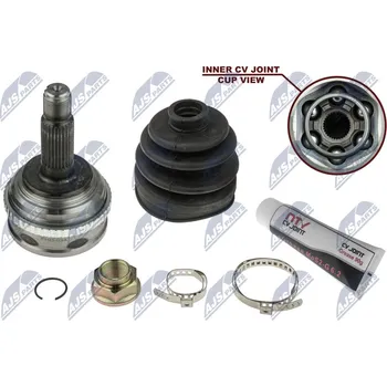 Poloosa kola Sada kloubů pro hnací hřídel NTY NPZ-HD-034