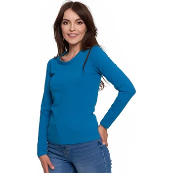 Dámská móda Dámské tričko Moraj BD900-420-L Barva: Modrá, Velikost: 3XL