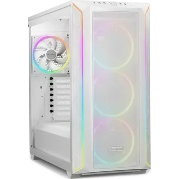 PC skříň Be quiet! skříň SHADOW BASE 800FX / ARGB / 4x140mm ARGB fan / USB-C / 2xUSB 3.0 / tvrzené sklo / bílá