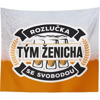 deka Sablio Deka Rozlučka se svobodou tým ženicha: 150x120 cm