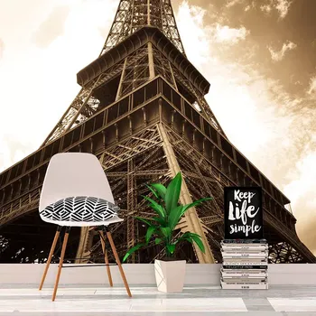 Tapeta Sablio Tapeta Eiffelova věž 6 - 125x75 cm