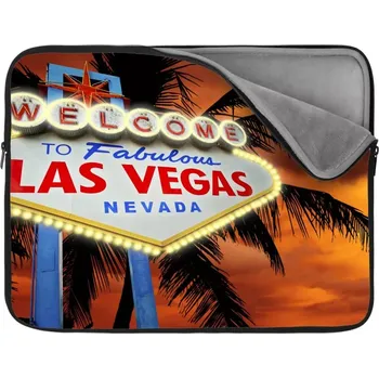 pouzdro na notebook Sablio Obal na notebook Fabulous Las Vegas - 13"