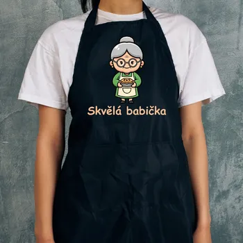 Kuchyňská zástěra Zástěra - Skvělá babička