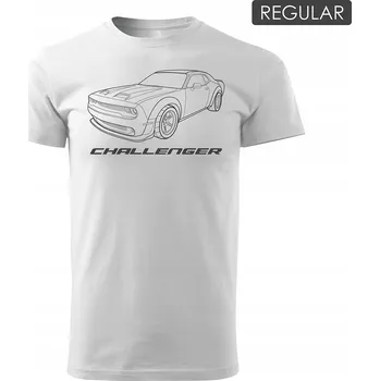 Pánské tričko Tričko s autem Dodge Challenger SRT regular