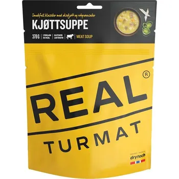 Hotové jídlo MRE REAL TURMAT Polévka s hovězím masem 370 g