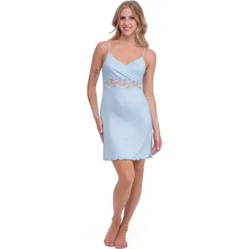 Dámská noční košile Dámská noční košilka Follia modal Cheri/11759, XL, light green