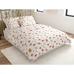 Bavlněné povlečení GINGER JOY bílé Rozměr povlečení: 70 x 90 cm | 140 x 200 cm 237443488