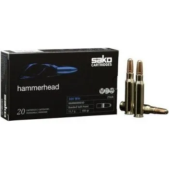 Příslušenství pro sportovní střelbu Tikka Náboj kulový Sako, Hammerhead, .30-06 Sprg., 220GR (14,3g), Bonded SP