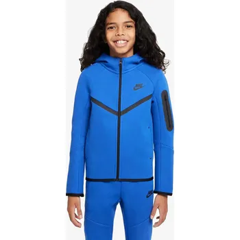 Chlapecká mikina Nike B NSW TCH FLC FZ - PD XS 1471311