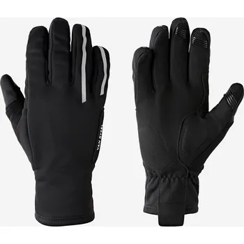 Cyklistické rukavice VAN RYSEL Zimní cyklistické rukavice 500 černé M ČERNÁ