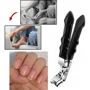 Kleště na nehty Kleštičky na nehty s dlouhou rukojetí, protiskluzové, ergonomické 1 ks