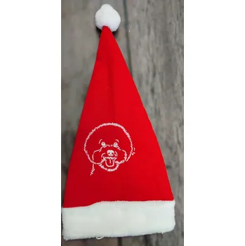 Čepice Vánoční čepice pes obvod 40cm střední-velký