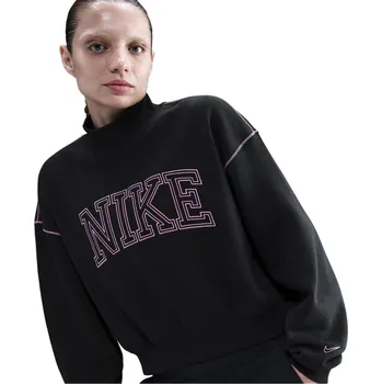 Dámský svetr Nike Phnx Speed Crew Ld54 Black/Pink 12 (M)