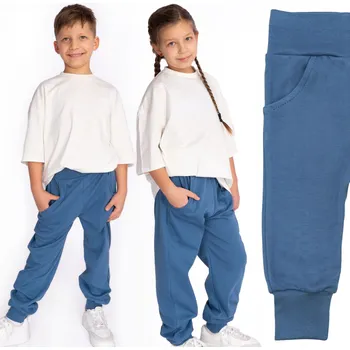 Chlapecké kalhoty ROBIK modré tepláky velikost 158