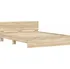 Postel Rám postele s čelem 3207485 140 x 200 cm dub sonoma